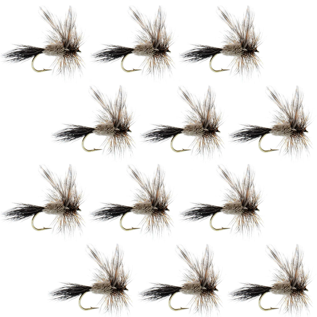 Adams Irresistible Classic Dry Fly - 1 Dozen Flies Hook Size 14