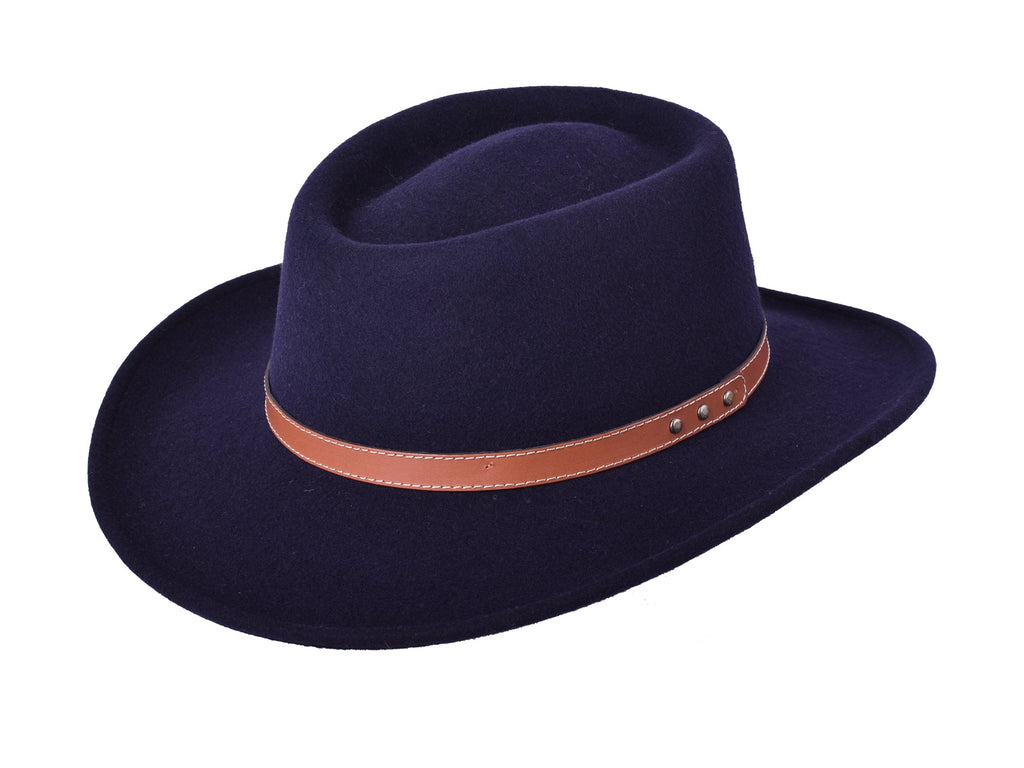 Outdoor Wool Felt Hat Merino Gambler