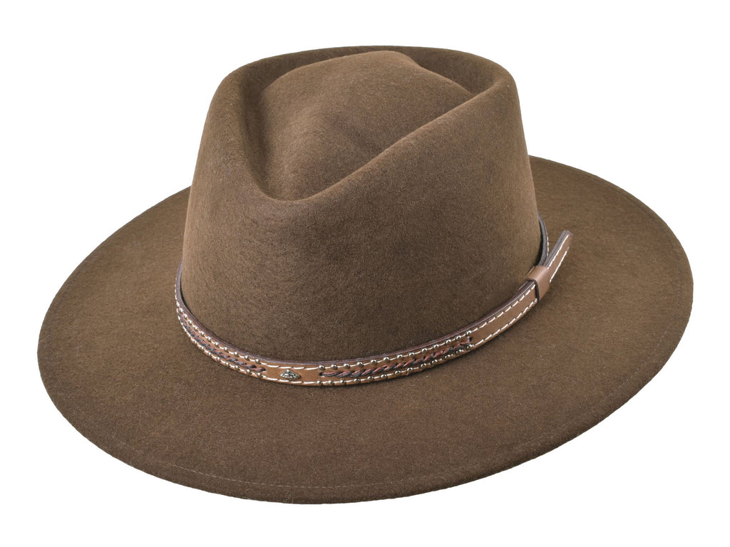 Outdoor Merino Wool Felt Hat Rider