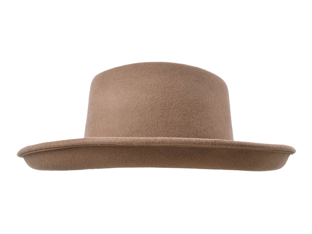 Outdoor Merino wool felt hat Rust
