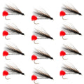 Black Nose Dace Classic Streamer Flies - Set of 12 - Hook Size 4