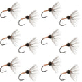 Copper Sakasa Kebari - 12 Tenkara Flies - Size 12