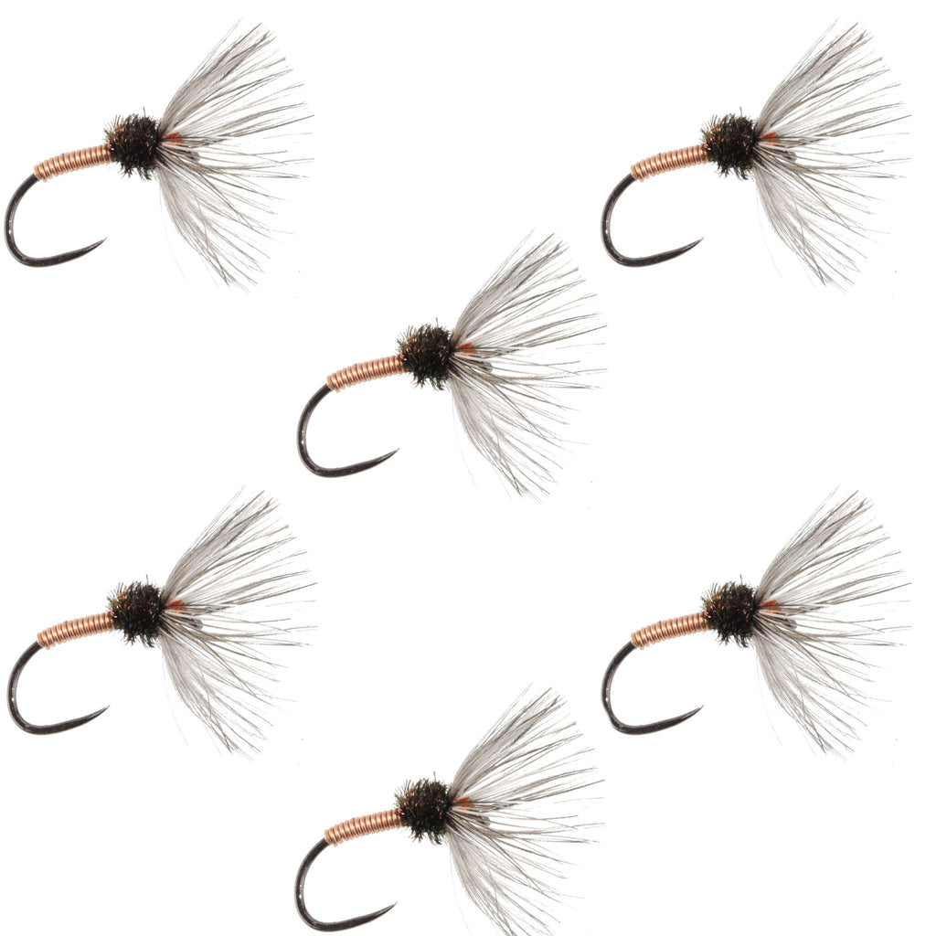 Copper Sakasa Kebari - 6 Tenkara Flies - Size 12
