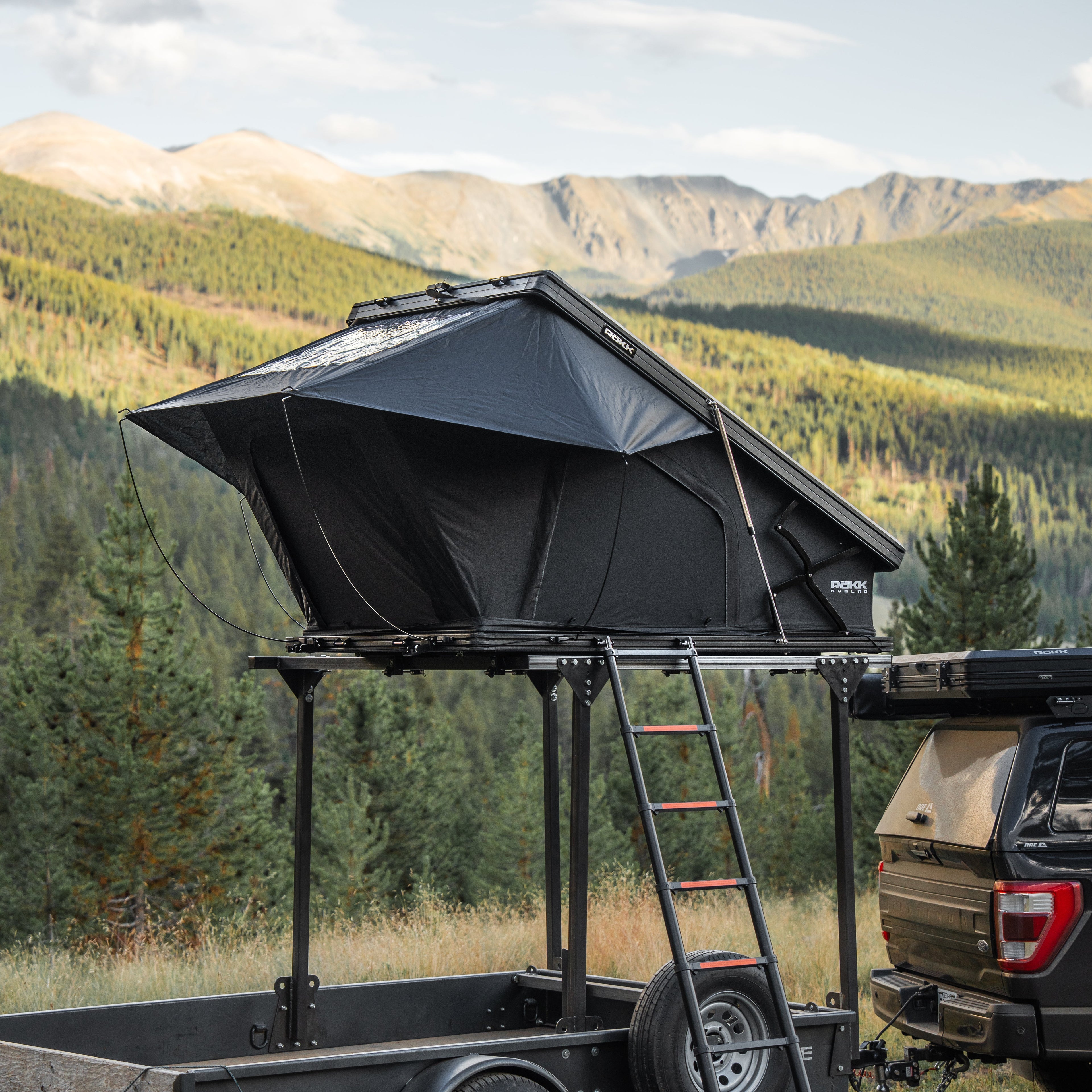 ÖVRLNDR 2P ROOF TOP TENT (Black)