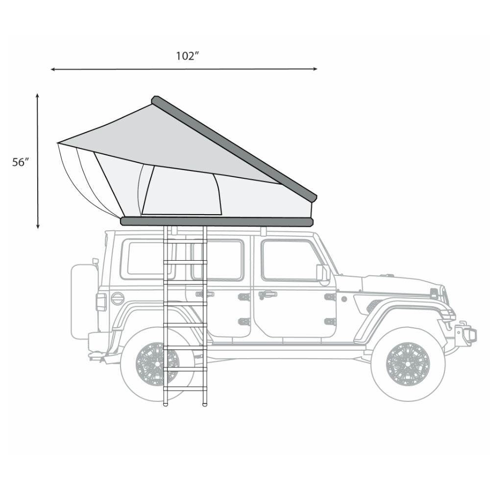 ÖVRLNDR 2P ROOF TOP TENT (Tan)