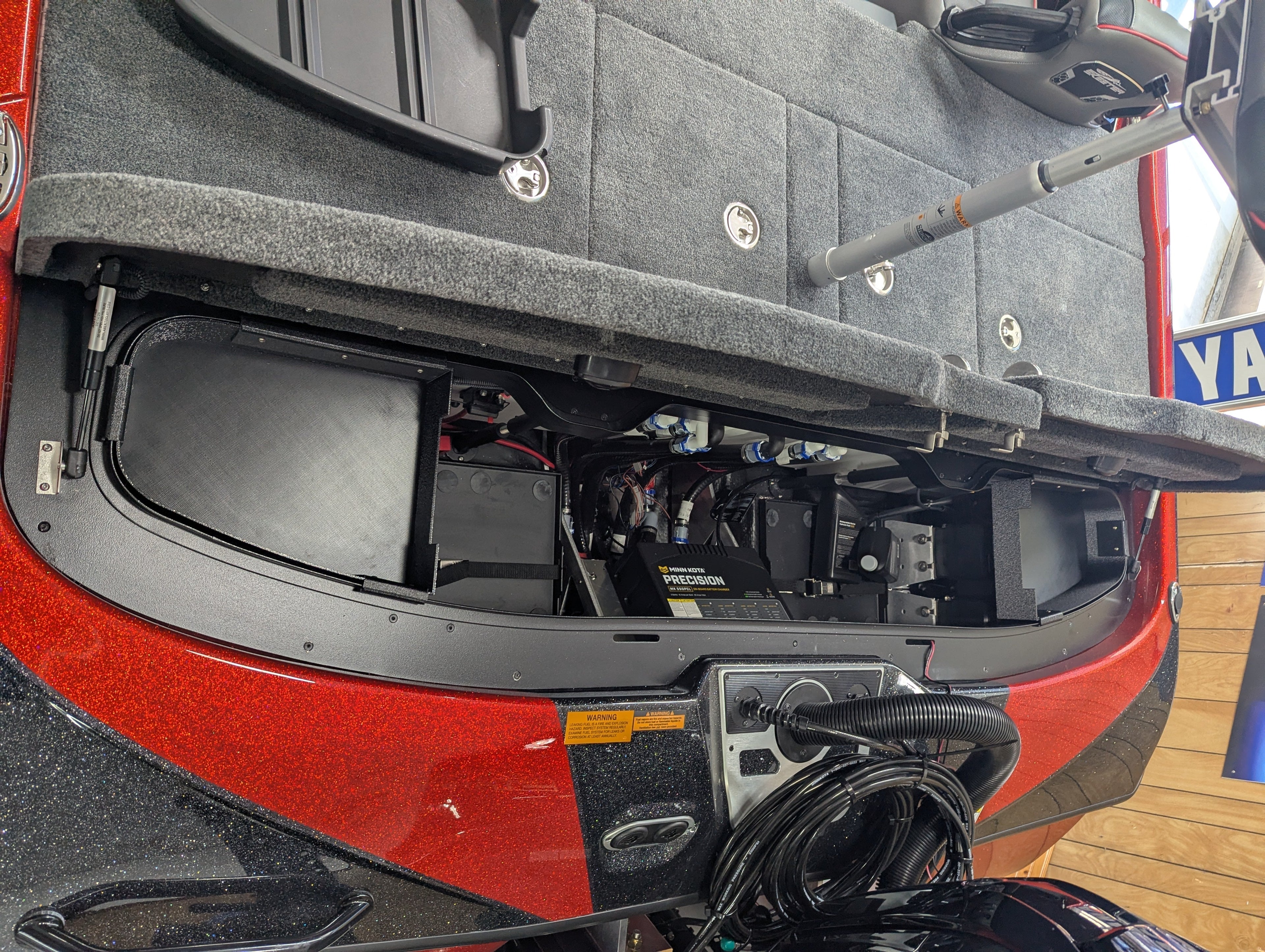 NPDSK0086 Skeeter® 2020-CURRENT FXR/2021-CURRENT ZXR BATTERY COMPARTMENT CORNER TRAY