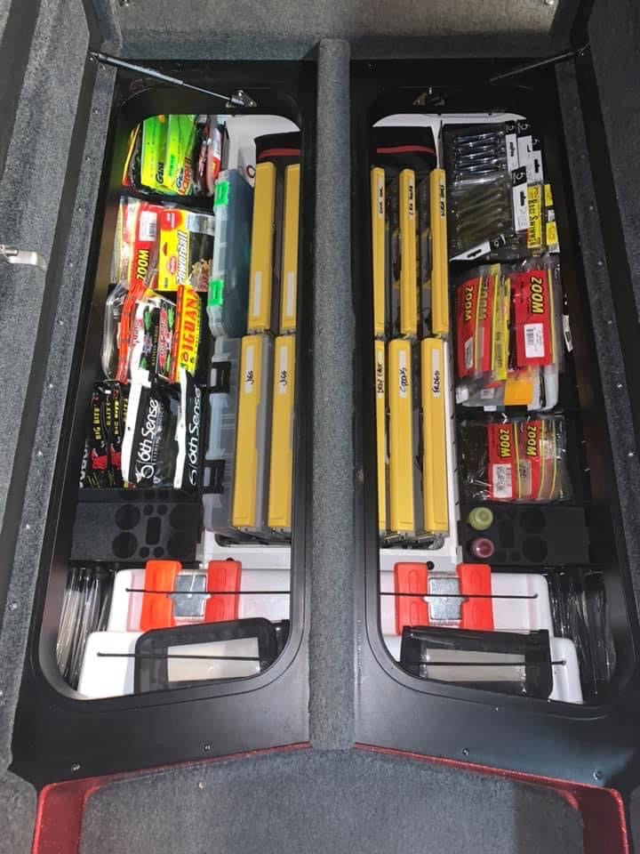 NPDSK0042 Skeeter® 2018-2020 ZX225/250 CENTER COMPARTMENT ORGANIZER