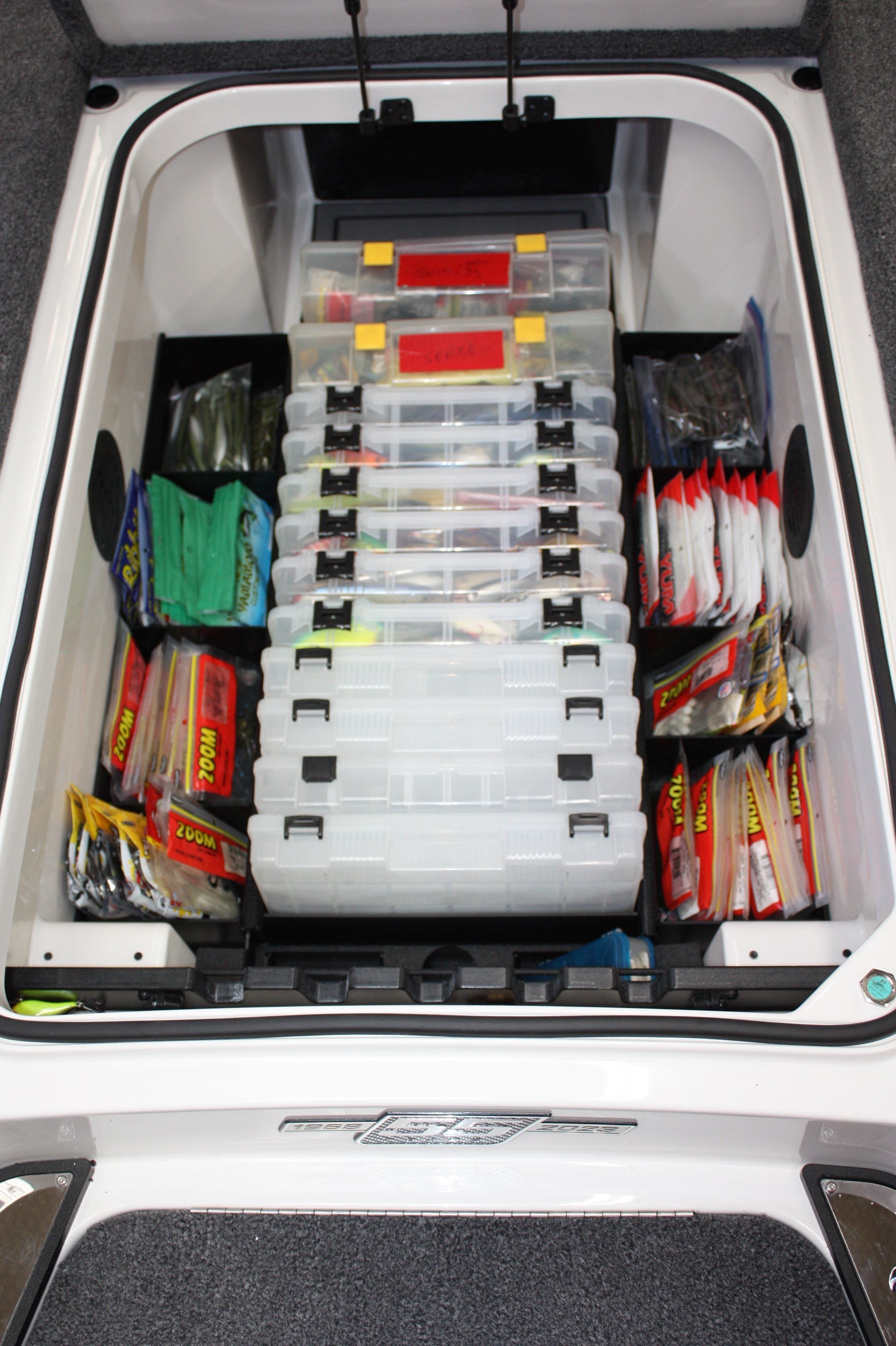 NPDRANG0015 2023-2025 Ranger® Z521 / 520 R FRONT DECK CENTER COMPARTMENT TACKLE STORAGE TRAY SYSTEM