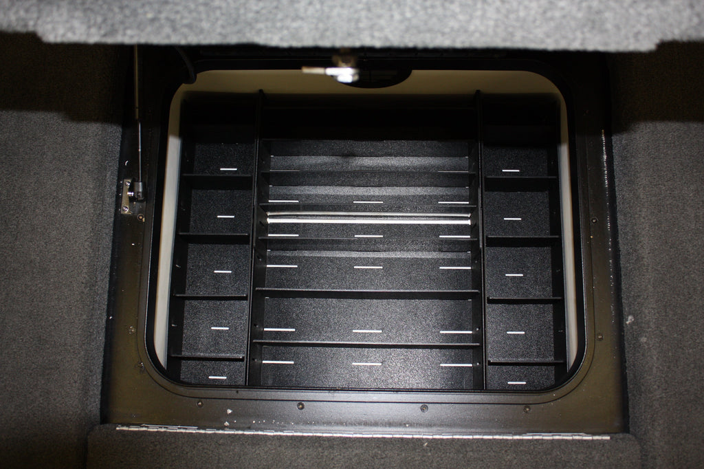 NPDSK0011 Skeeter®  2010 ZX225,2012-14 ZX20/21,2014-2016 FX21/2011 FX  FRONT COMPARTMENT 1 TRAY SYSTEM