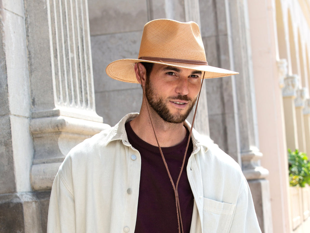 Panama Hat Kalahari with chin starp