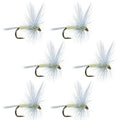 Pale Morning Dun PMD Classic Dry Fly - 6 Flies Hook Size 18