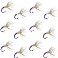 Grave Digger Sakasa Kebari - 12 Tenkara Flies - Size 14