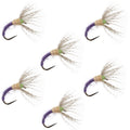 Grave Digger Sakasa Kebari - 6 Tenkara Flies - Size 10