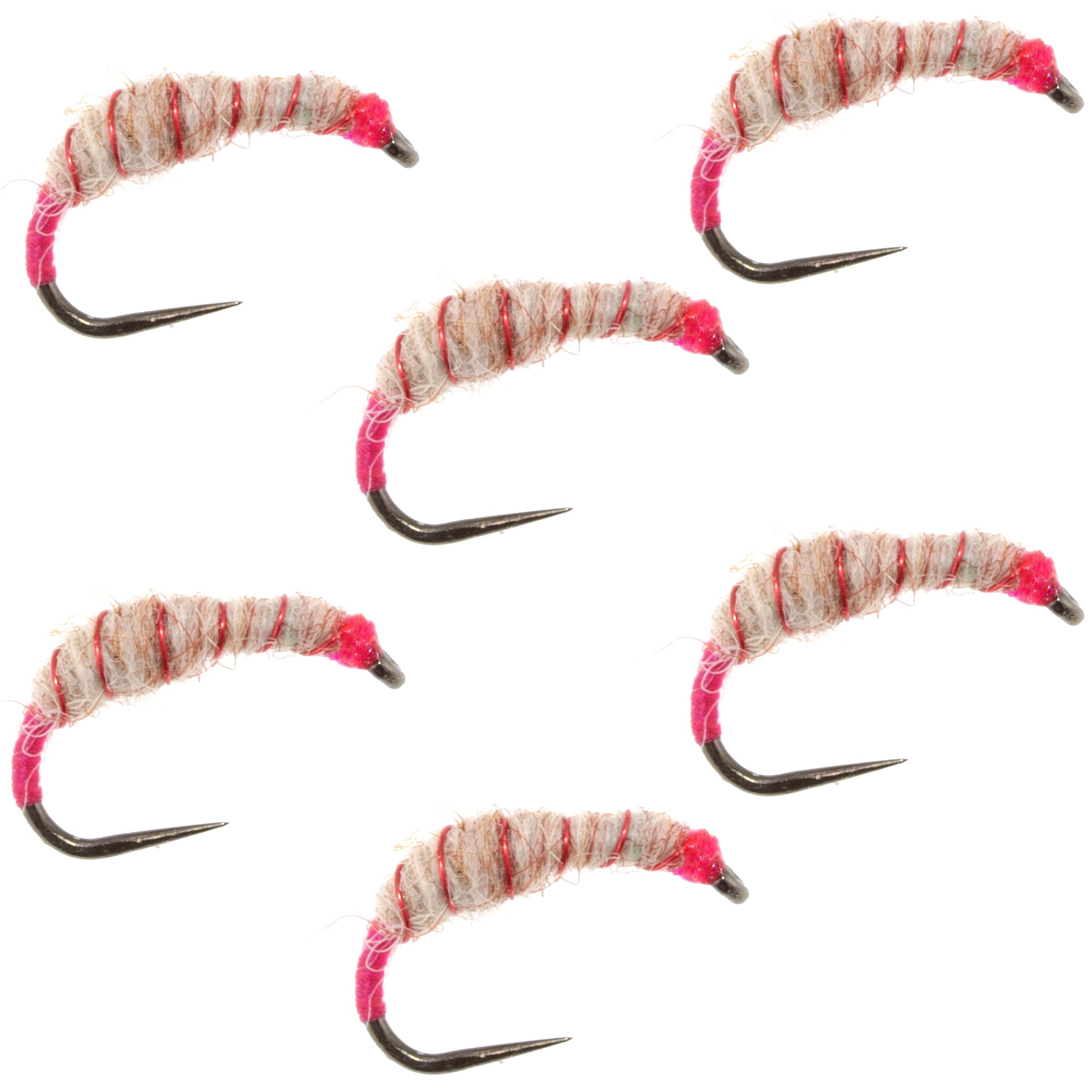 Utah Killer Bug - 6 Tenkara Flies - Size 14