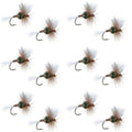 H & L Variant Classic Dry Fly - 1 Dozen Flies Hook Size 12